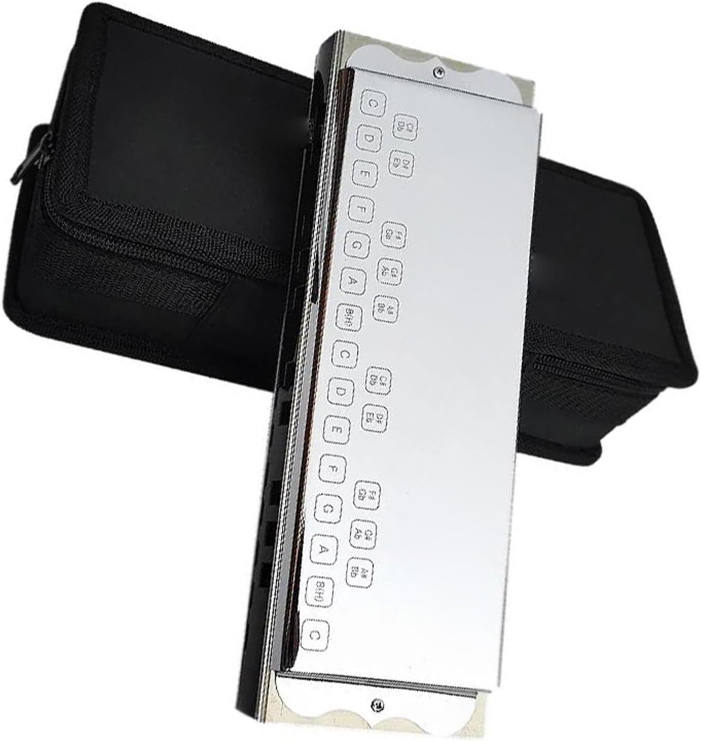Professional Bass Harmonica 25 Holes Performance, Bass Harp Mouth Organ Musical Instruments Harmonica Professional