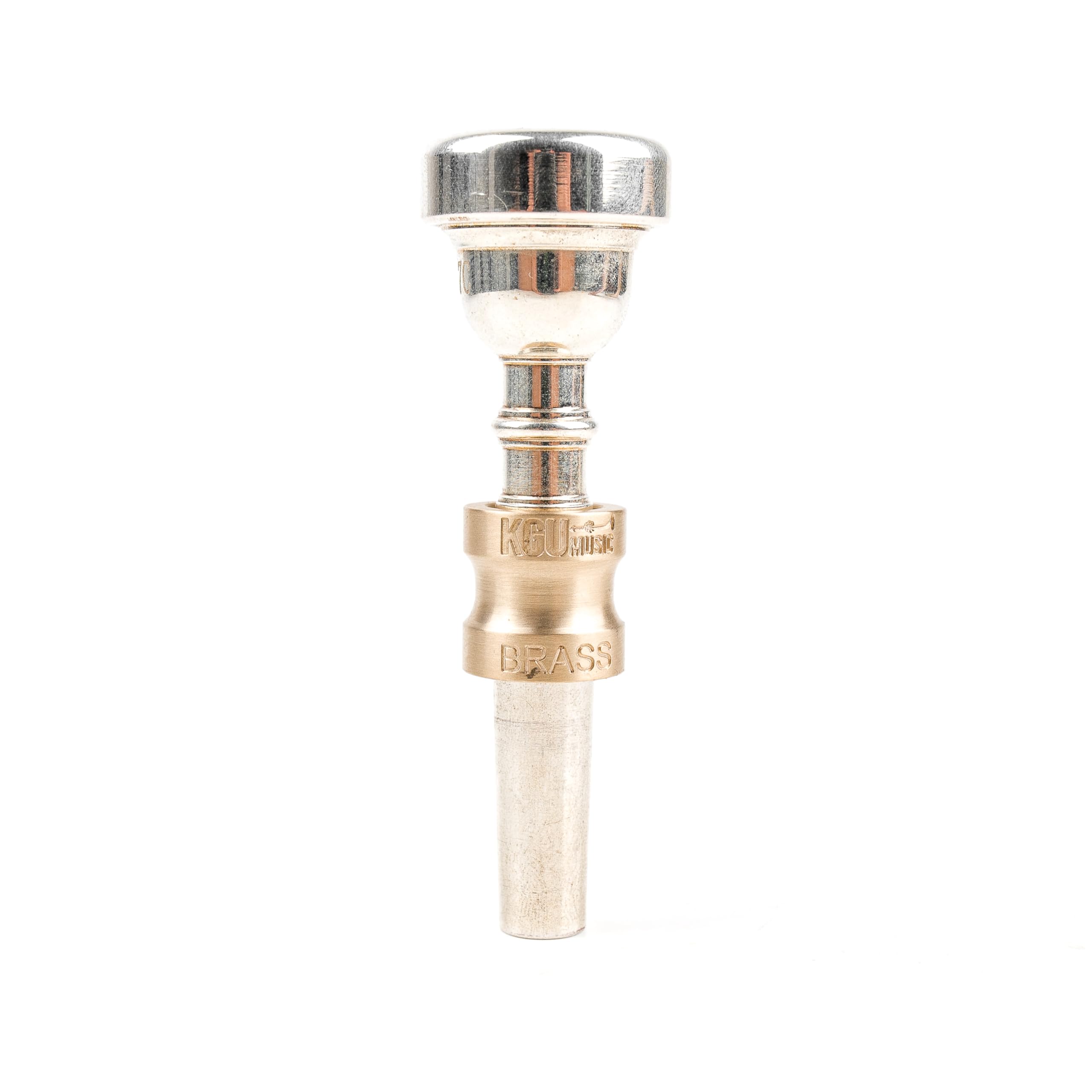 Mouthpiece SMALL Shank Booster for TROMBONE. Brass Accessory. Tone enhancer (Silver plated)