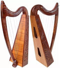 Celtic Irish Harp, Rosewood, 22 Strings, 34"