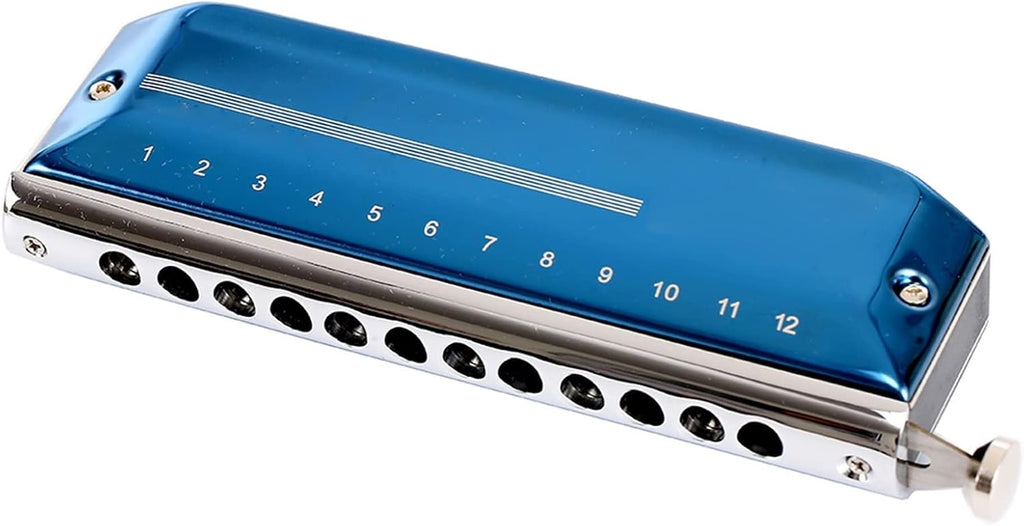 Chromatic Harmonica Performer 12 Holes 48 Tone Mouth Organ Harp Key of C A Musical Instruments Harmonica Musical Instrument