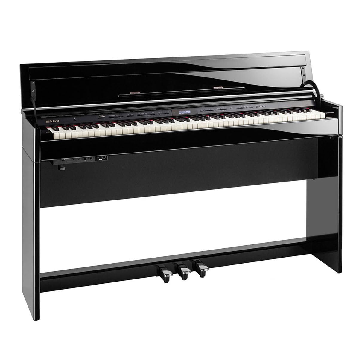 Roland DP-603 88-key Digital Piano with Authentic Grand Piano Touch and Bluetooth, Polished Ebony (DP-603-PE)
