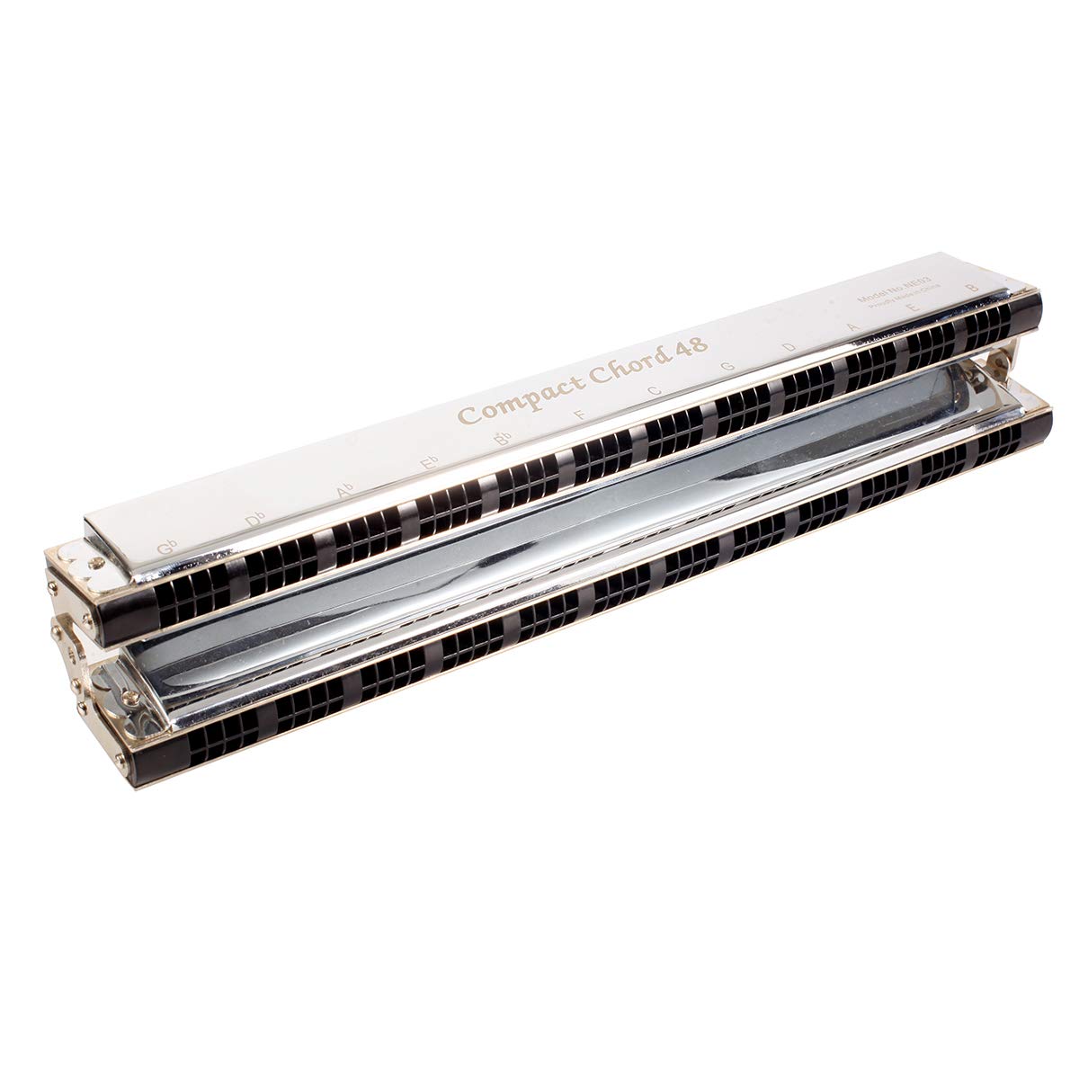 East top 48 Group Chord Harmonica Key of C with Case, Upgrade Chord Mouth Organ Harmonica For Adults, Professional Band Player and Students