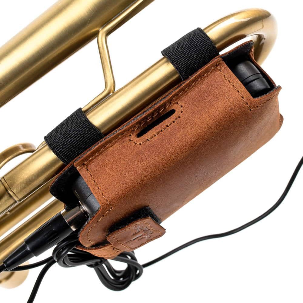 Trombone Mic Transmitter Pouch | Wireless Bodypack Holder for Stage, Studio & Live Performance