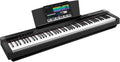 STRICH Digital Piano 88 Key Full Size Weighted Keyboard, Hammer-Action Portable Electric Piano For Beginner Adults, Bundle With Sustain Pedal, Piano Stickers, Music Rest, Black, SDP-P7