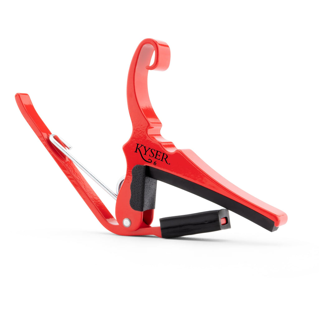 Kyser Quick-Change Guitar Capo for 6-string acoustic guitars, Black, KG6BA