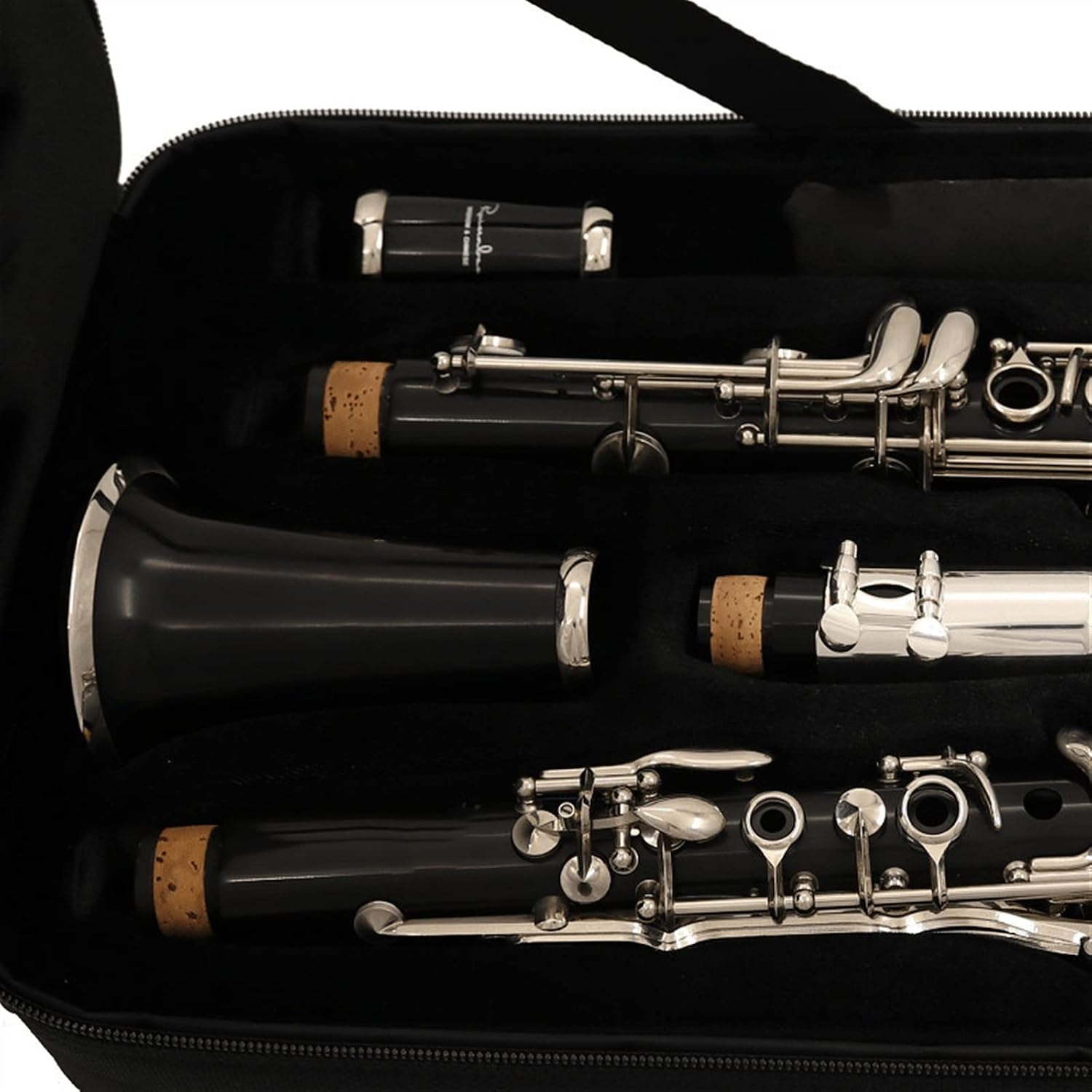 TSTS New Professional 17 Keys Clarinet Bakelite Body Nickel Plating Keys with Case Clarinet for Beginner