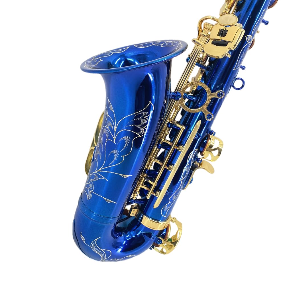 Alto Saxophone E Flat for Adults Student Sax Eb Alto Full Kit With Carrying Sax Case Mouthpiece Straps Reeds Saxophone Beginner Kit