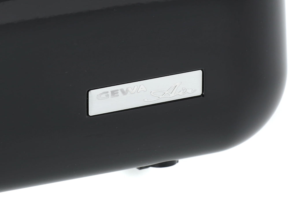 GEWA AIR 2.1 Violin Case Black High Gloss with Additional Side Handle Made in Germany