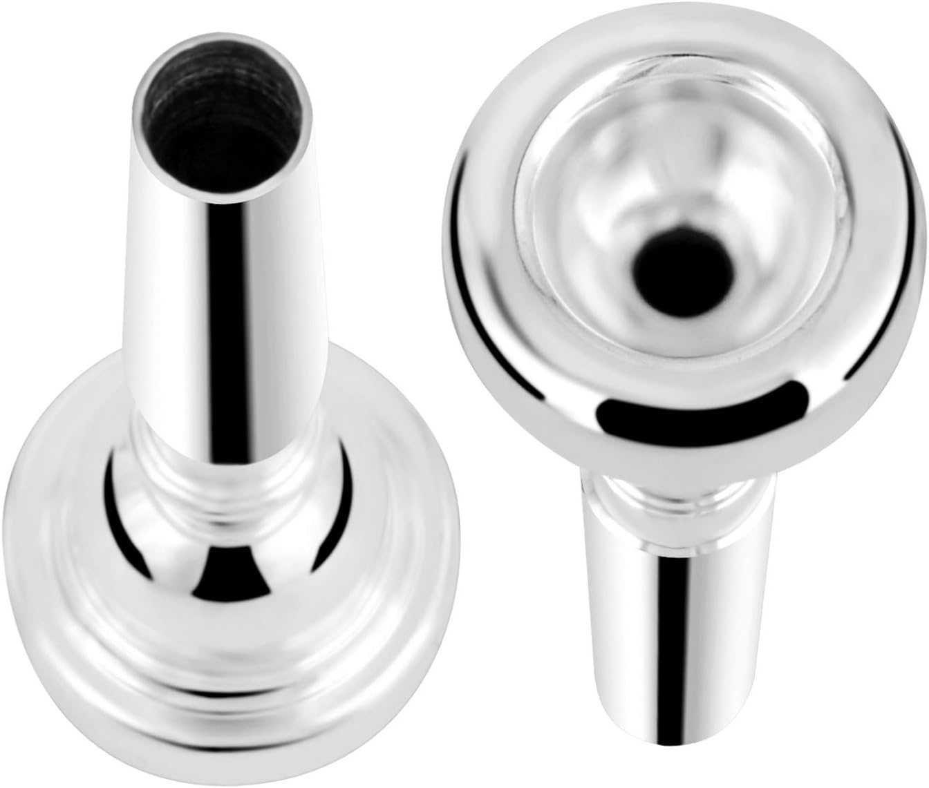 EastRock 3C 5C 7C Set Trumpet Mouthpiece Silver Plated Bb Trompeta Mouthpiece Trumpet Instrument Accessories Vacuum Packed