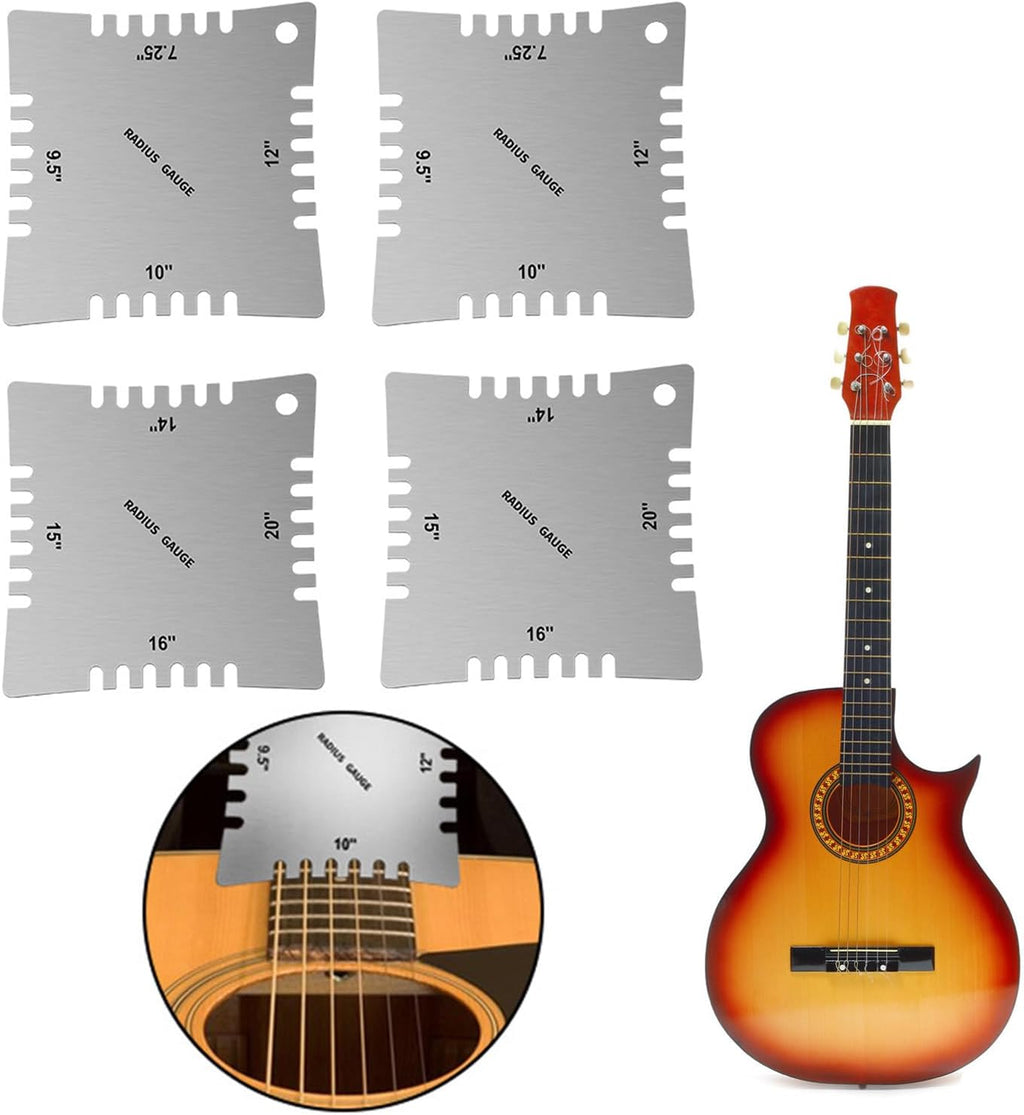 Guitar Luthier Tools Guitar Set Up Luthier Tools Including String Action Guitar Notched Gauges Guitar Tool Sets
