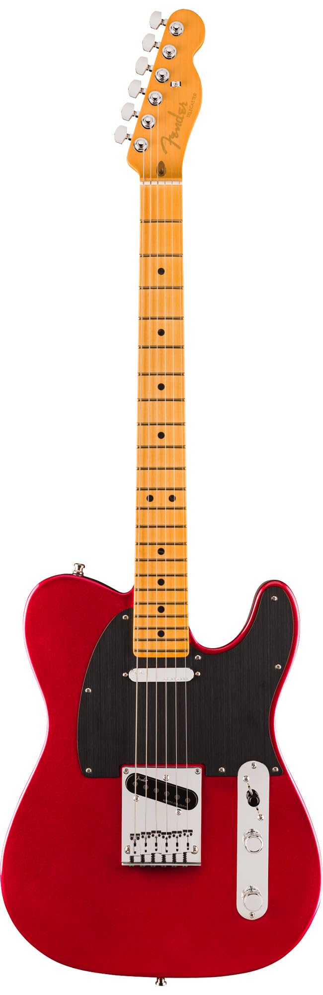 Fender American Ultra II Telecaster - Avalanche Bundle with Case, Strap, Cable, Hat, and Guitar Cleaning Kit