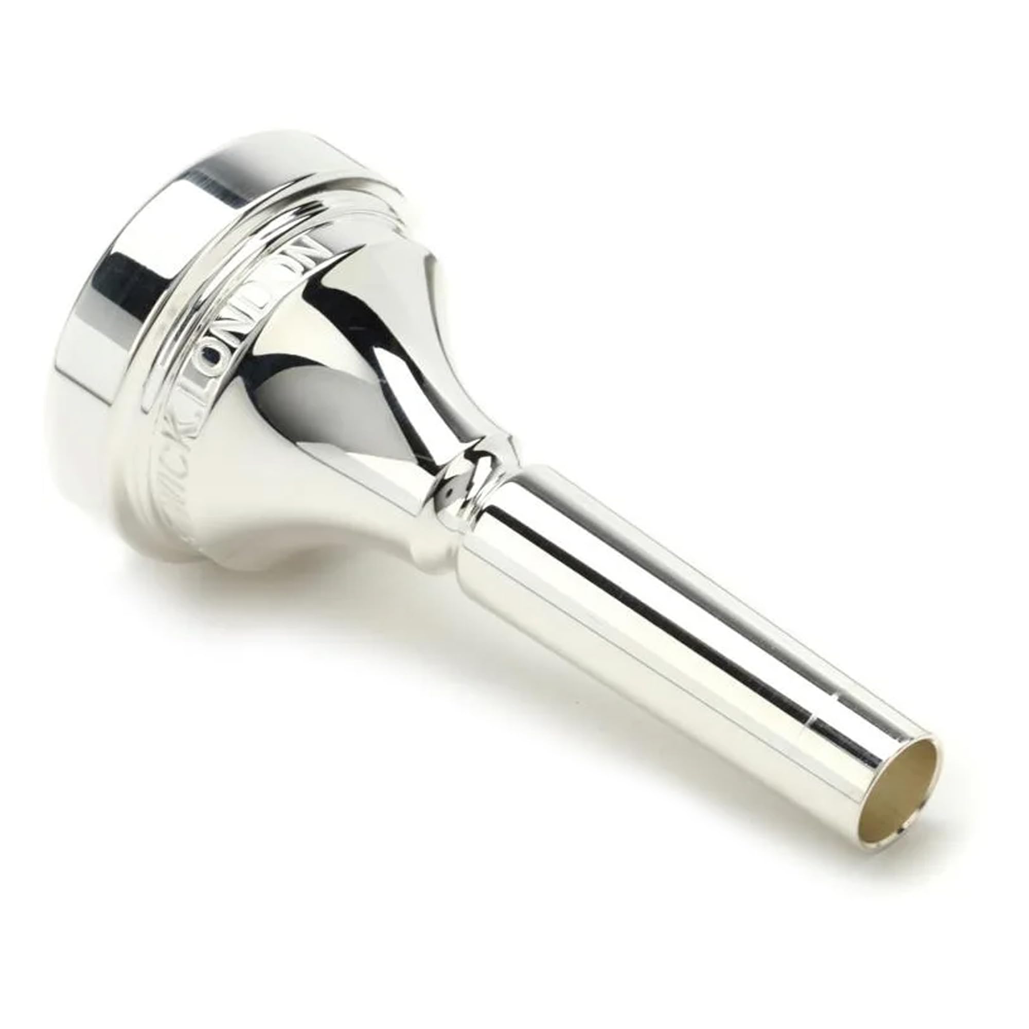 Denis Wick Classic Trombone Mouthpiece Silver Plated, 5880-4AL - Barrel Backbore for Balanced Tone & Smooth Response - Large Shank Fitting Trombone Accessory for Easy Articulation - 26 x 6.72 x 7.38mm