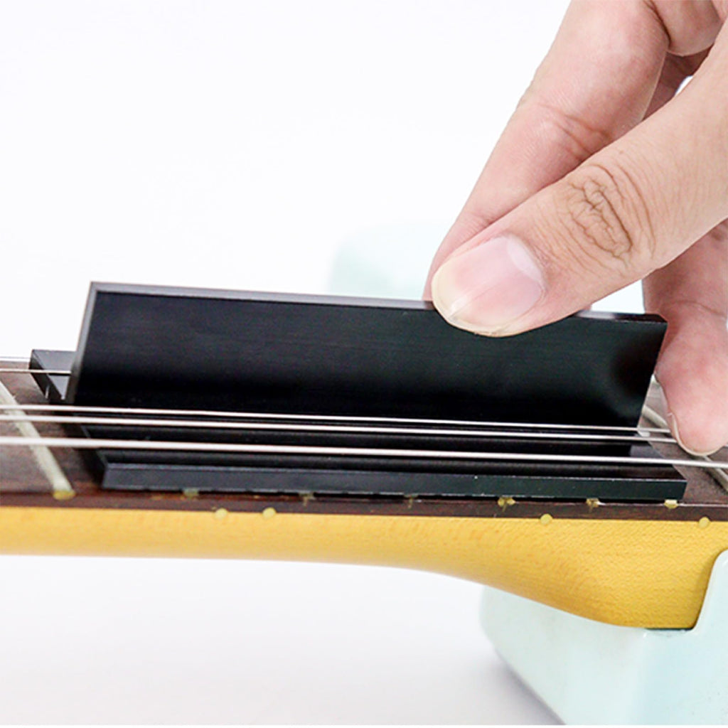 Guitar Single Sided Guide String Musical Instrument Maker Measuring Tool, String Action Gauge Ruler Measuring Tool for Ukulele, Banjo, Guitar String Spacing Ruler