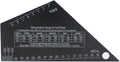 CashBeat Guitar String Action Gauge Ruler and Fret Rocker, Stainless Steel | 1Mm Thick Dual-Function Luthier Gauge, Measures String Action & Checks Uneven Frets for Guitar & Bass Setup