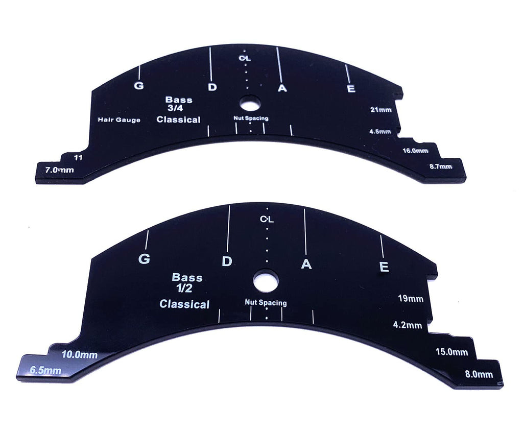 4/4 Violin Bridge Fingerboard Template Repair Reference Tool Violin Making Tools