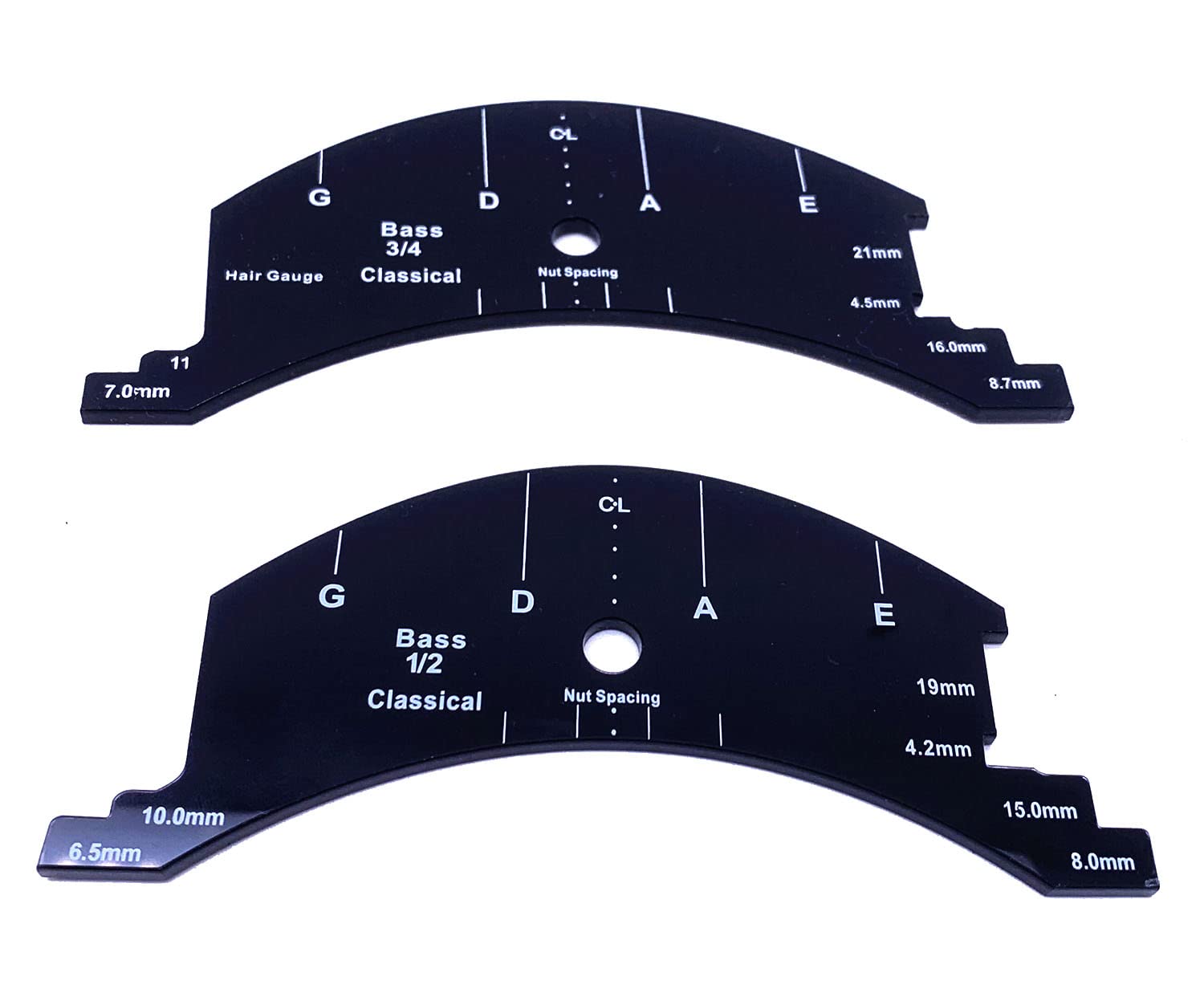 4/4 Violin Bridge Fingerboard Template Repair Reference Tool Violin Making Tools