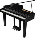 Roland GP-3 Digital Piano | Low-Profile Grand Piano with a Space-Saving Footprint | Premium Roland Piano Technologies | Authentic Tone and Touch | Immersive Sound | Onboard Bluetooth® & More