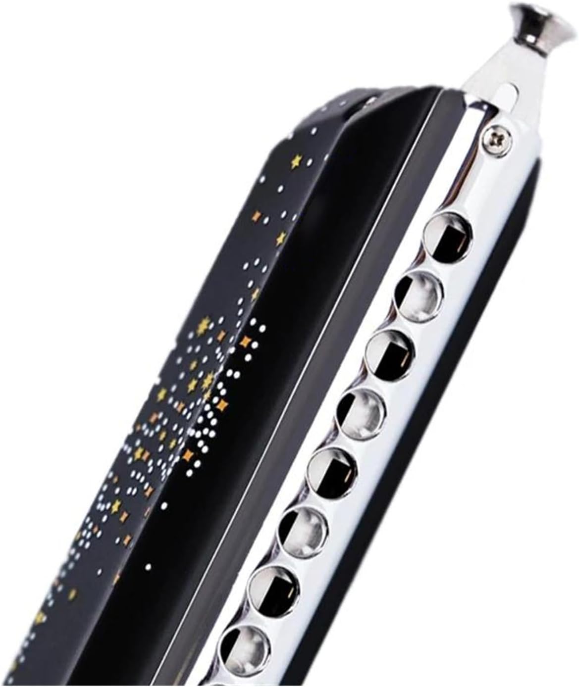 Chromatic Harmonica 16 Holes Harp Professional Armonica Mouth Organ Starry Sky Cover Instrumentos Musical Instrument
