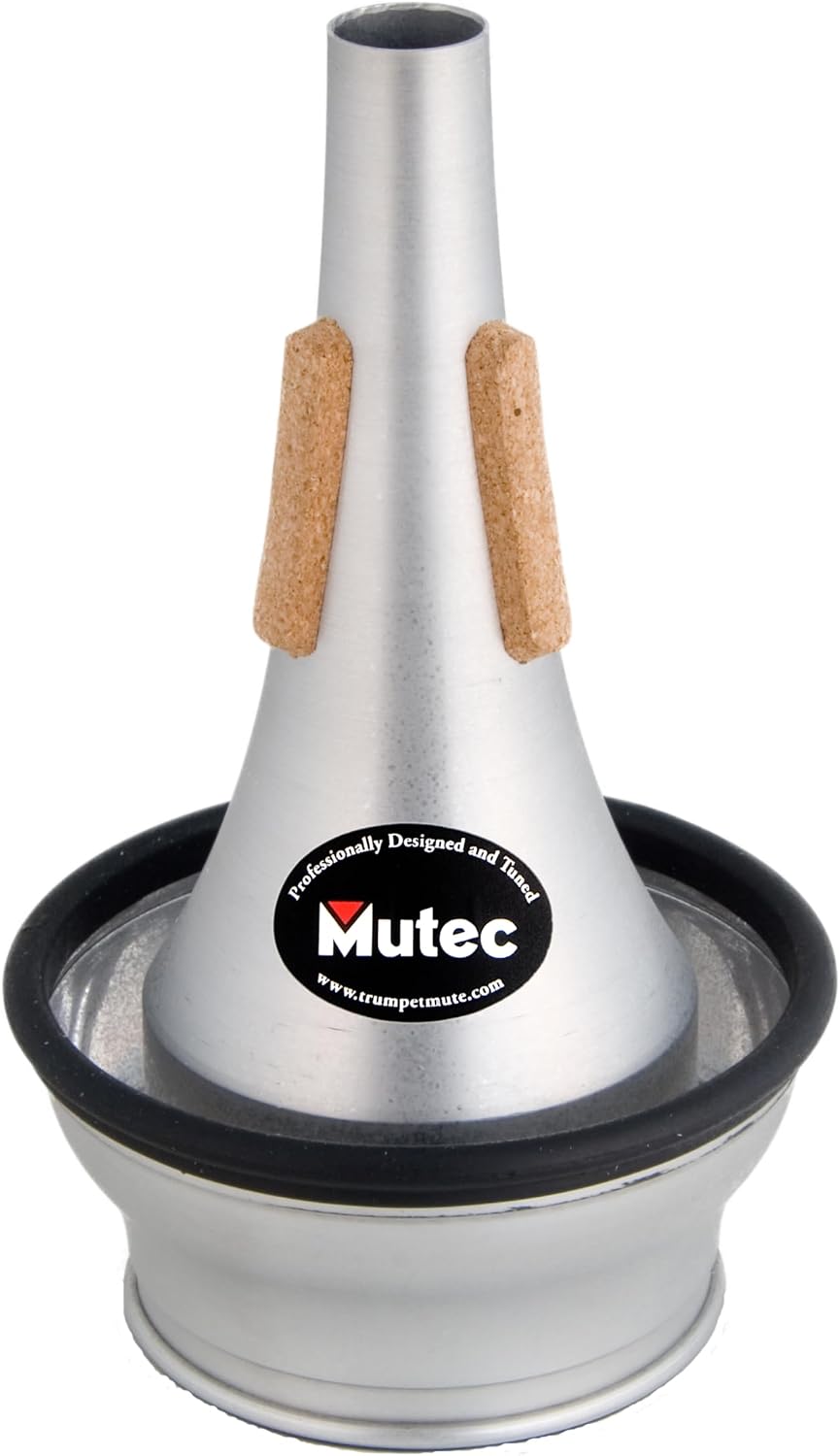 MHT145 Adjustable Cup Trumpet Mute – Handcrafted Aluminum Design with Removable Felt Liner for Customizable Tone, Free-Blowing Response & Precise Intonation – Made in USA