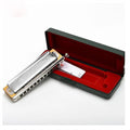 Chromatic Harmonica 12 Holes Harp Mouth Organ Key of C Musical Instruments(C)