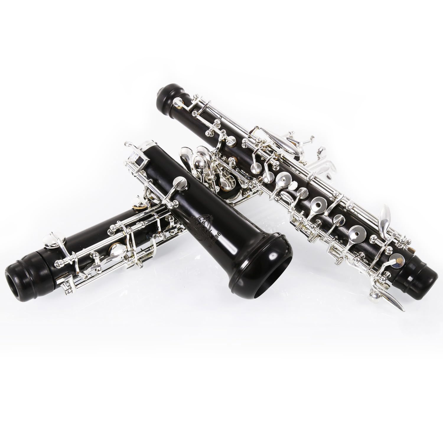 Rochix Oboe Professional Performance Level RHG13 Redwood Body Gold Plated Semi Automatic C Tone with 2 Reeds,1 Cleaning Cloth,1 Oboe Swab,1 Thumb Rest,1 Case and More