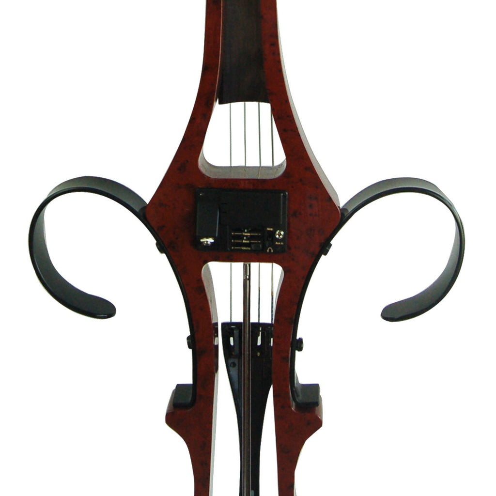 Aliyes Handmade Professional Solid Wood Electric Cello 4/4 Full Size Silent Electric Cello-Soul