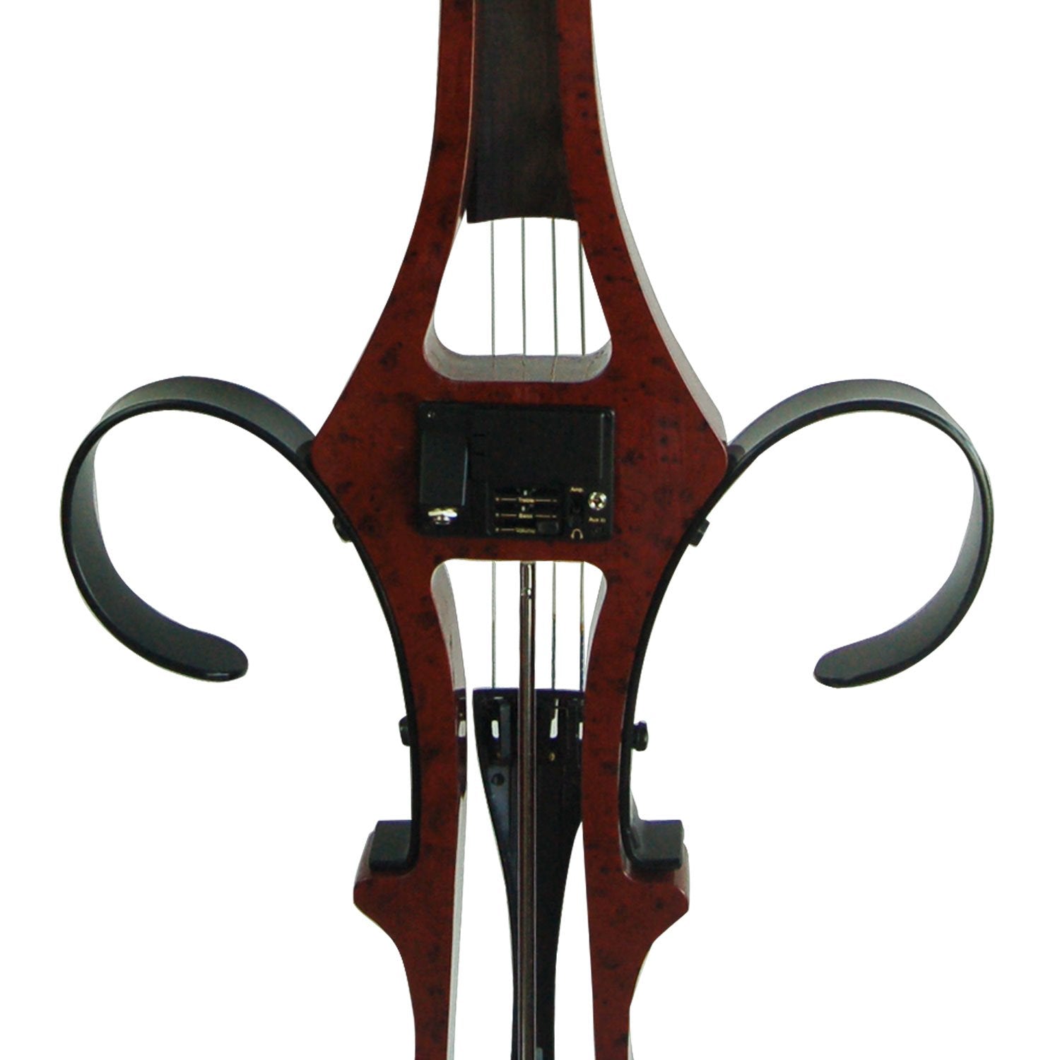 Aliyes Handmade Professional Solid Wood Electric Cello 4/4 Full Size Silent Electric Cello-Soul