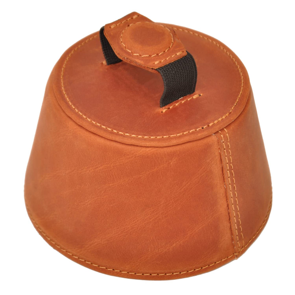 Trombone magnetic mute, lightweight leather mute for jazz and classical trombone players by MG Leather Work (Black)