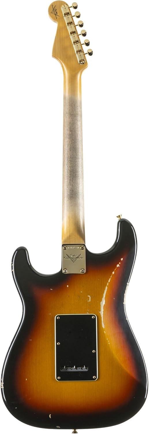 Fender Custom Shop Stevie Ray Vaughan Signature Stratocaster - 3-tone Sunburst, Relic