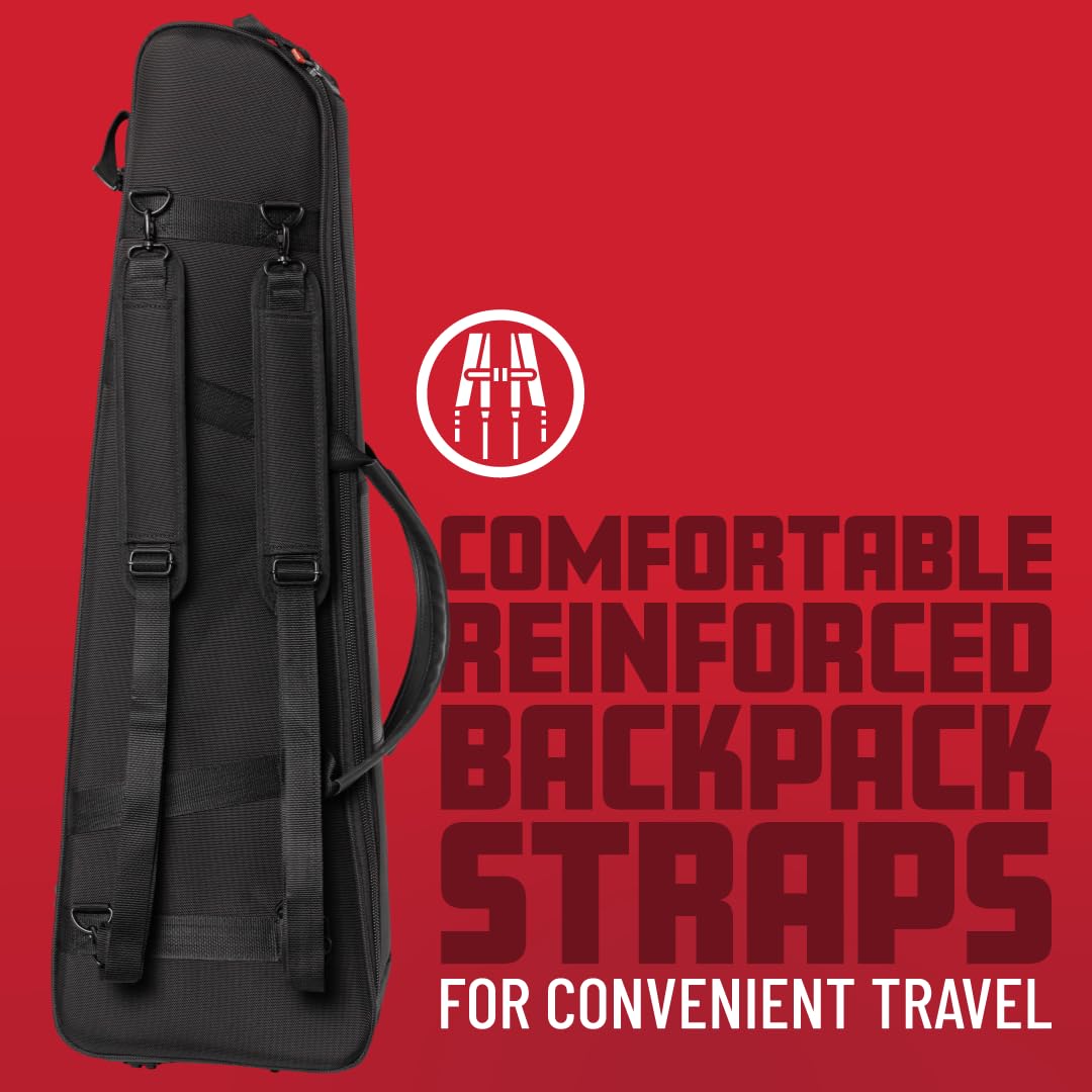 Gator Cases Allegro Series Pro Band and Orchestra Travel Bag for Trombone with F-Attachment, (GBPB-TROMBONE)