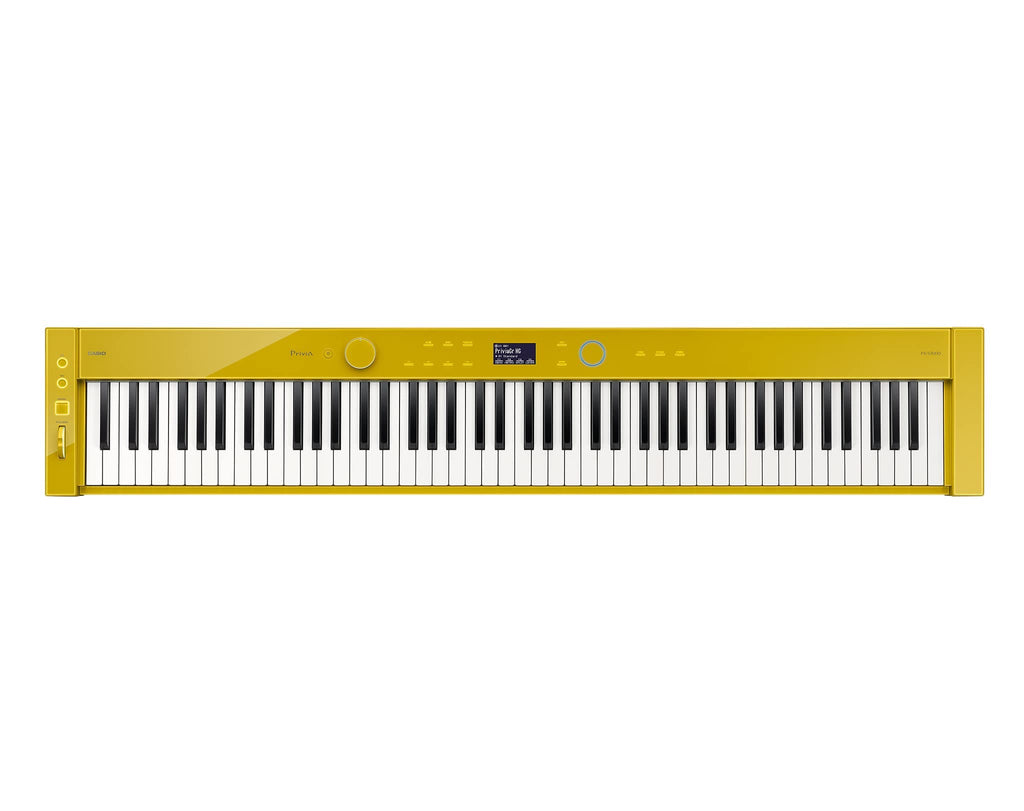 Casio Privia PX-S7000 Digital Piano - Black Bundle with Bench, Stand, Triple Pedal Unit, Headphones, Piano Book, Online Piano Lessons, Austin Bazaar Instructional DVD, and Polishing Cloth