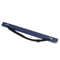 MI&VI High-Density Bow Case for (1) Single Violin/Viola/Cello Bow with Adjustable Shoulder Strap in Blue - By MIVI Music (Blue)