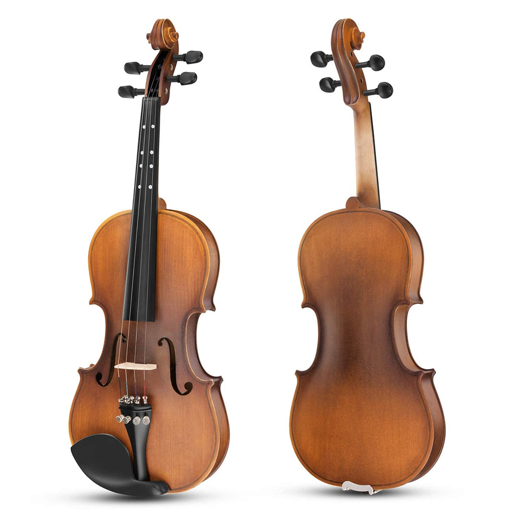Eastar 3/4 Violin for Beginners, Violins Kit for Student, Fiddle with Hard Case, Rosin, Shoulder Rest, Bow, and Extra Strings (Imprinted Finger Guide on Fingerboard)