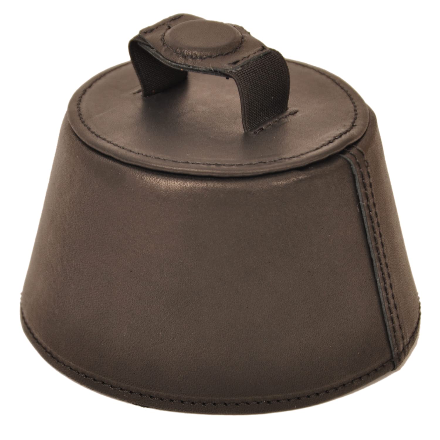 Trombone magnetic mute, lightweight leather mute for jazz and classical trombone players by MG Leather Work (Black)