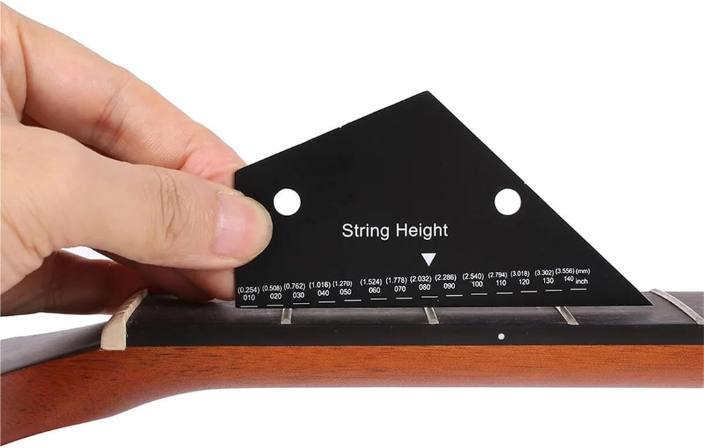 Guitar Making Tools Fret Leveling Guitar Fingerboard Straight Luthiers Tool String Action Ruler