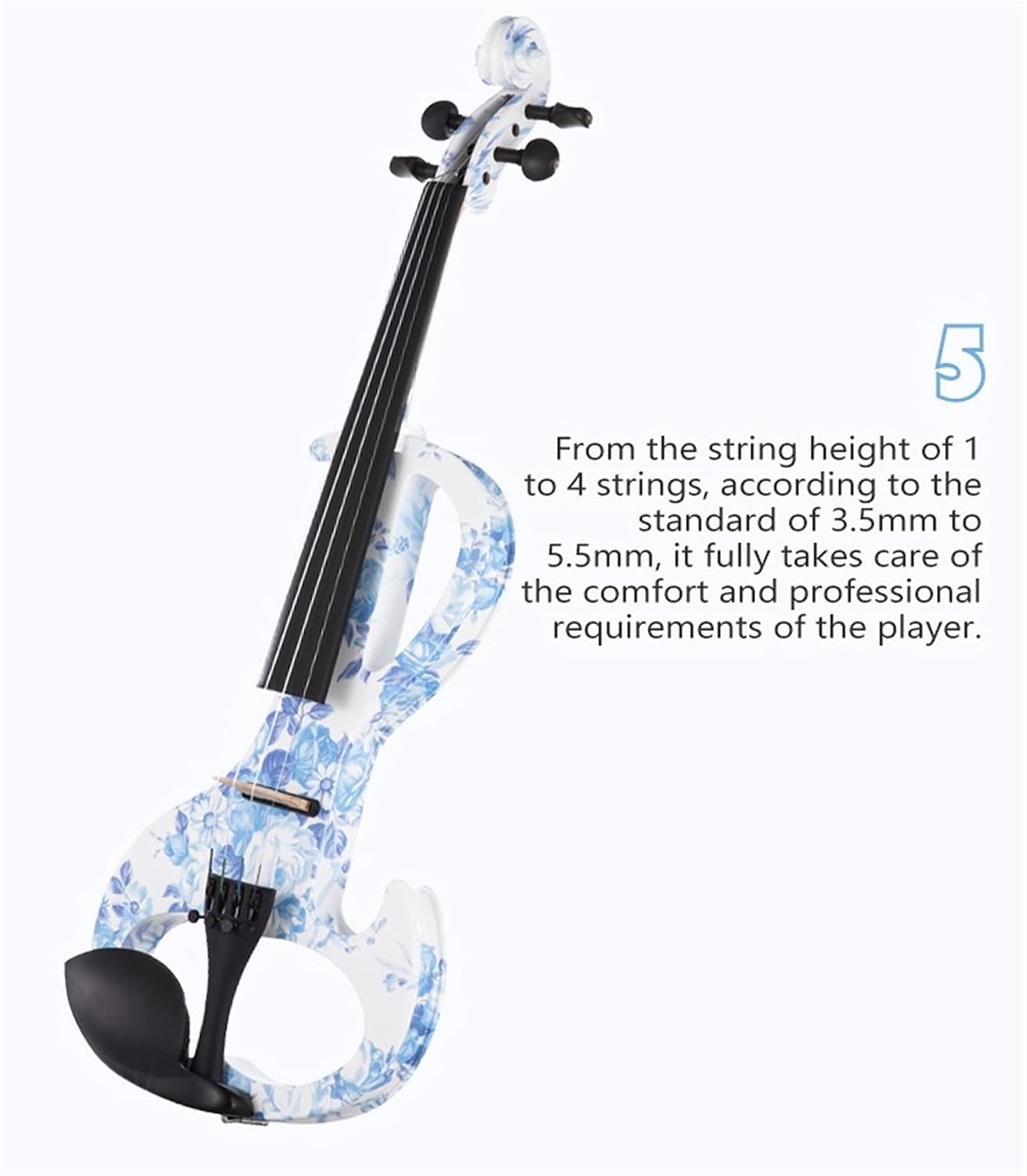 Cello Kit 4/4 Professional European Style Woodworking Multi-Head Shoulder Pad Accessories for Electric Violin Violin