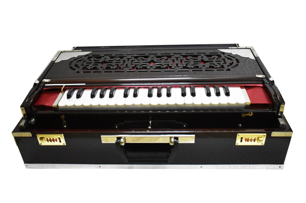 VRINDAVANBAZAAR.COM Standard Quality Harmonium, Comes with a Bag -Vrindavan Bazaar (Standard Quality)