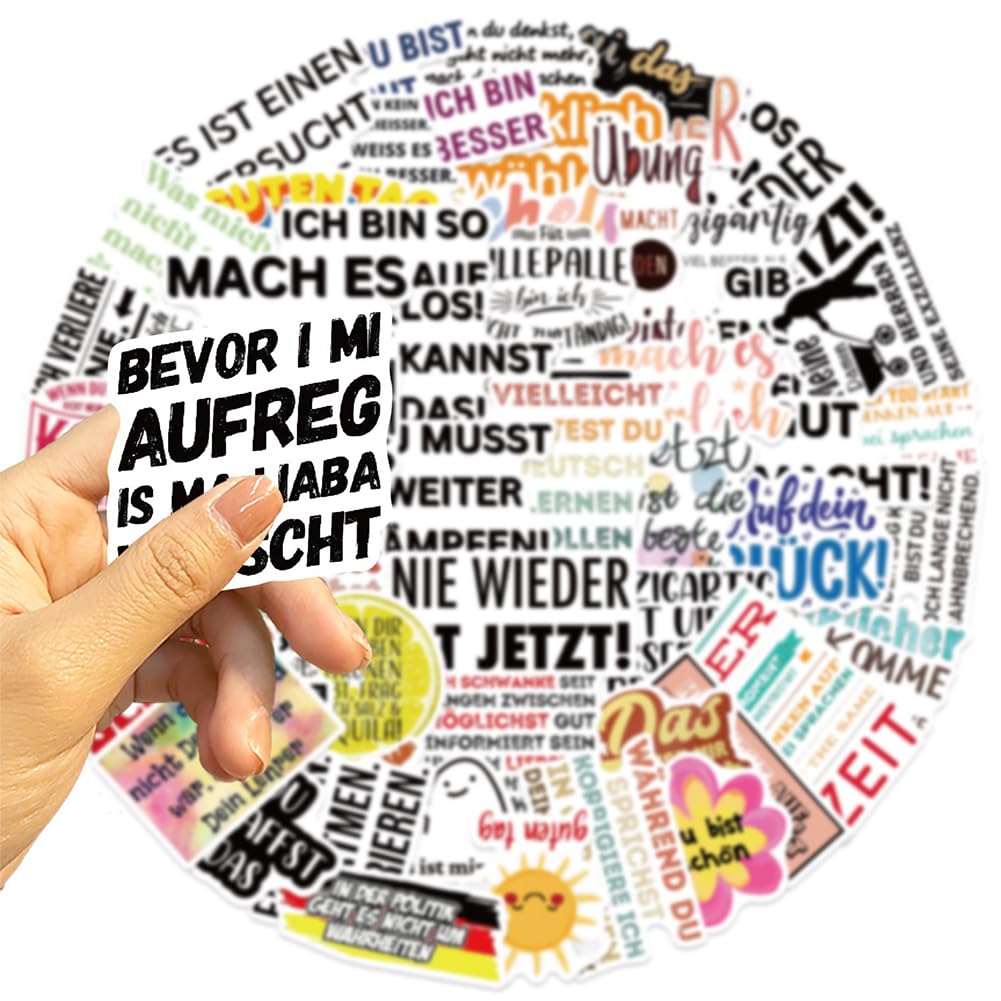 50Pcs Violin Stickers Musical Instrument Waterproof Vinyl Decals | Peel and Stick waterproof sun-proof removable Reusable for Water Bottles Laptop Mobile Phone Skateboard Guitar Decoration