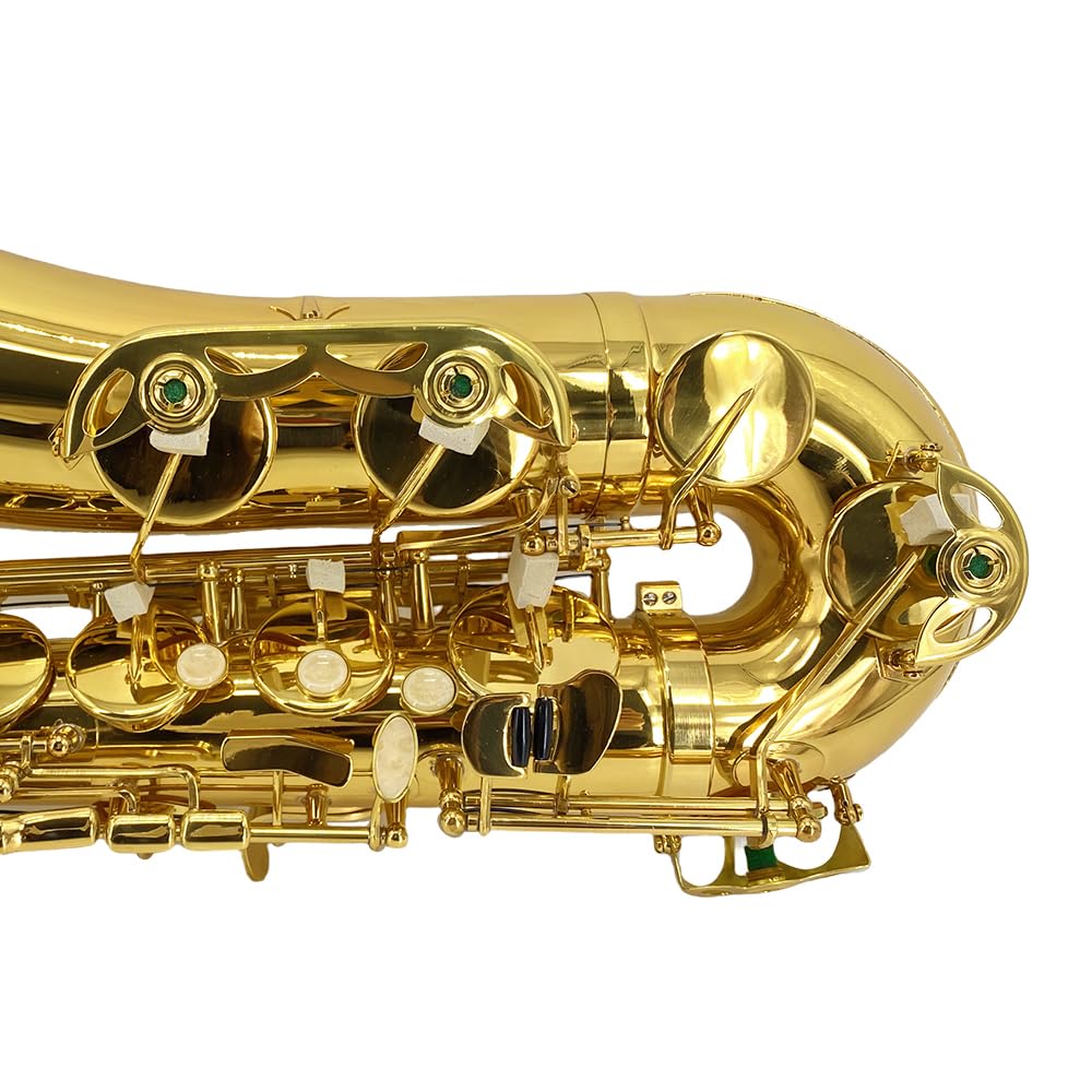 Straight Soprano Saxophone – Bb Brass Sax with Case, Mouthpiece & Full Accessories for Beginner & Adult