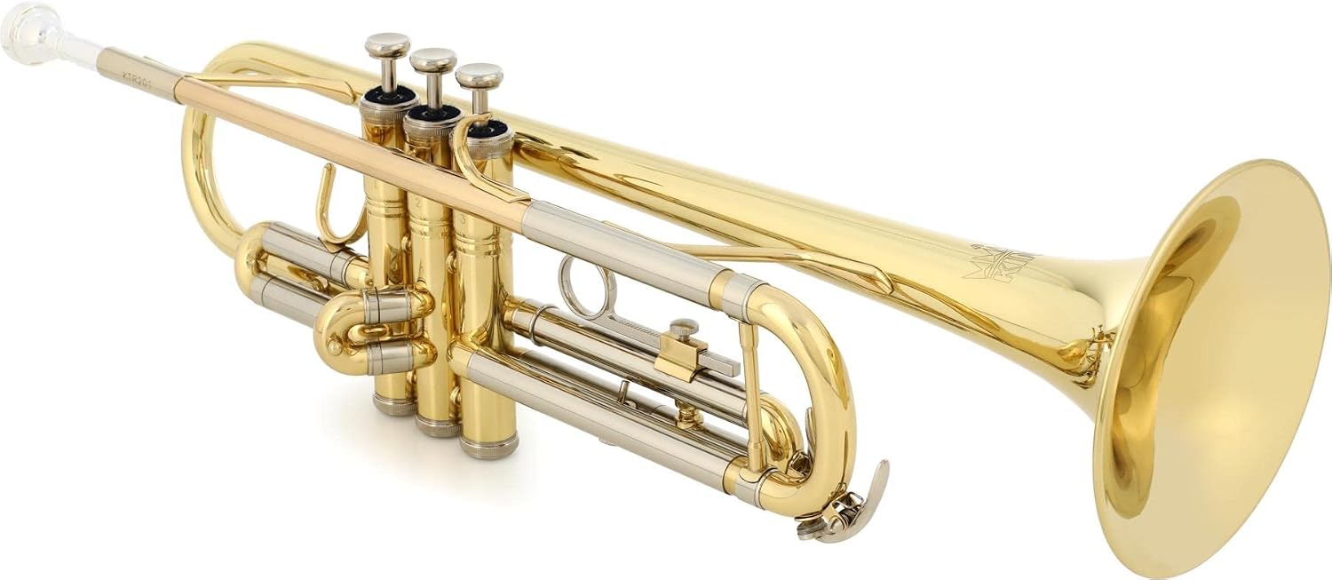 King KTR201 Student Bb Trumpet - Clear Lacquer