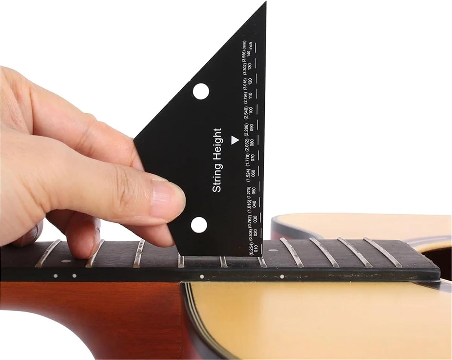 Guitar Making Tools Fret Leveling Guitar Fingerboard Straight Luthiers Tool String Action Ruler