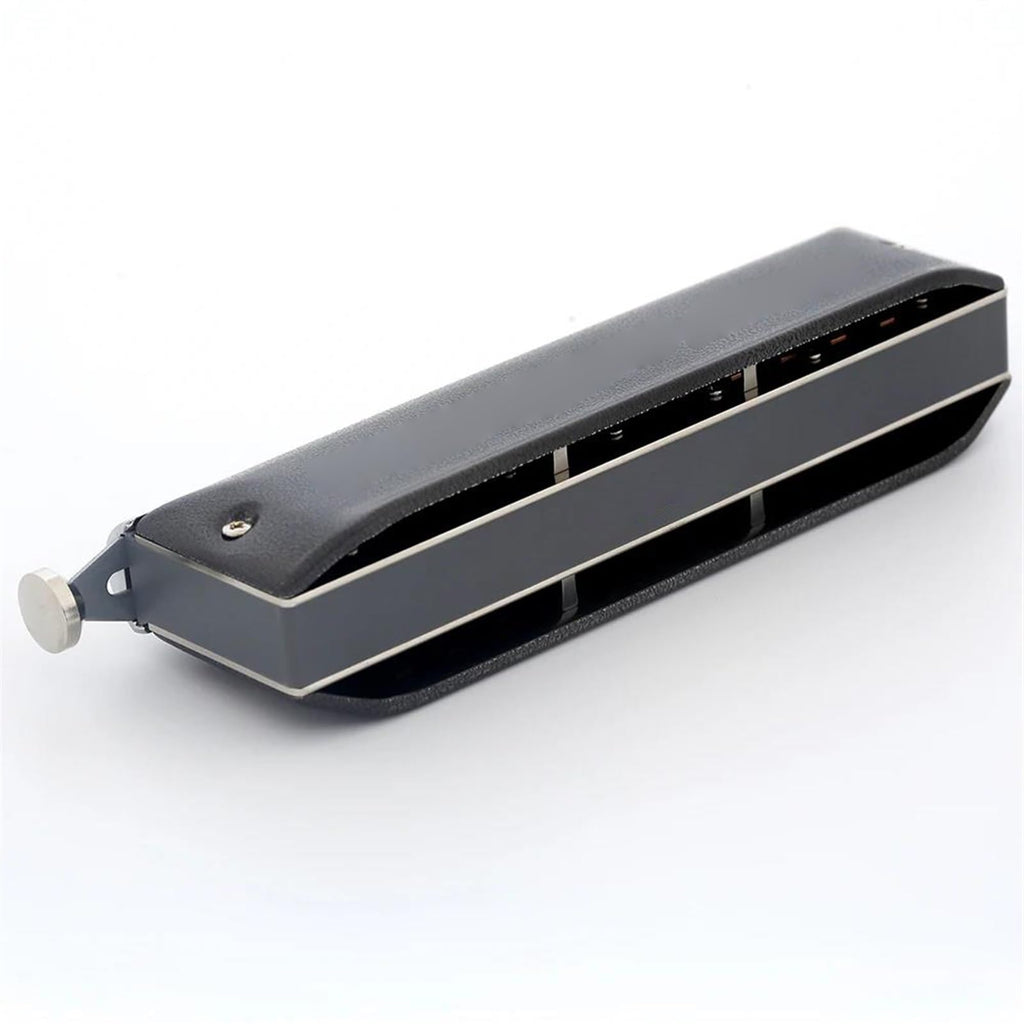 Chromatic Harmonica 12 Holes 48 Tone Mouth Organ Harp Instrumentos Key Of C/A/B/G/bB Musical Instruments Harmonica Professional (Color : C key)