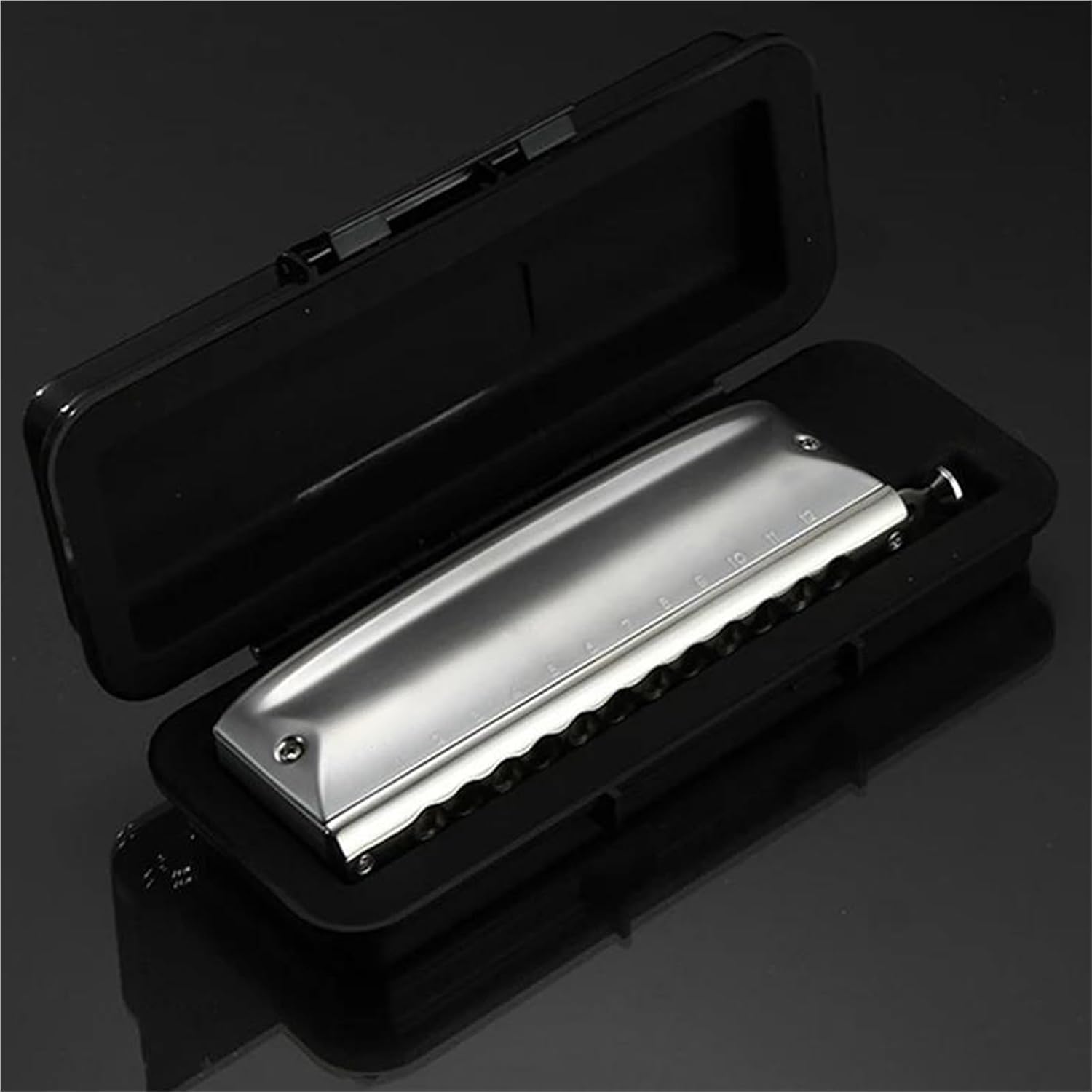 Chromatic Harmonica 12 Hole Professional Armonica Key of C Mouth Organ Musical Instruments