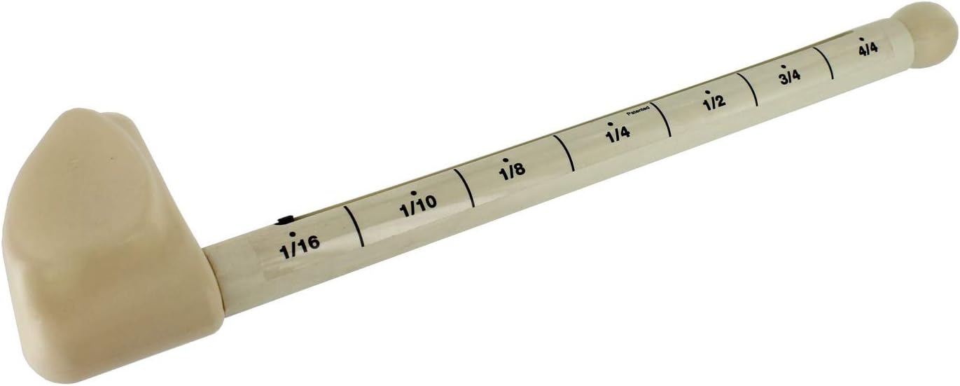 Vio-Meter Violin Sizing Tool – Accurate, Durable Plastic Guide for Determining Proper Violin Size