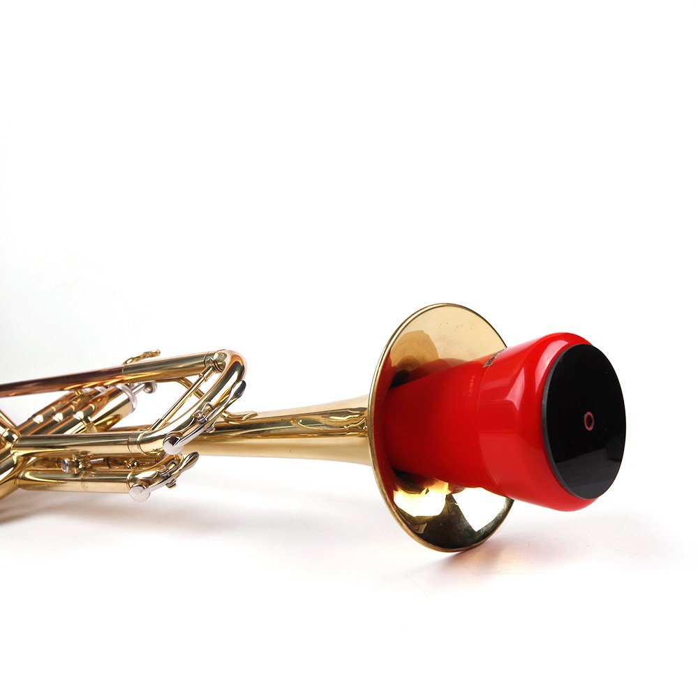 Pampet Lightweight Practice Trumpet Mute Silencer，Trumpet Straight Mute (Black)