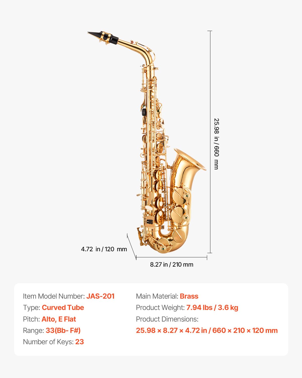 VEVOR Tenor Saxophone, B Flat, Professional Brass Saxophone Beginner Kit with Carrying Case, Mouthpiece, Straps, Cleaning Cloth, Gloves, Neck Strap, 23 Keys Tenor Sax Kit, for Beginners Students, Gold