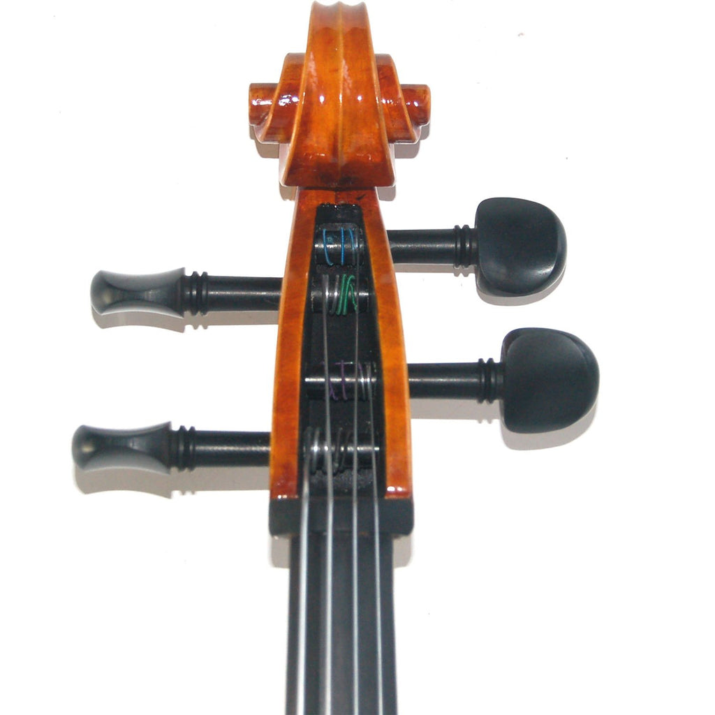Aliyes Handmade Professional Solid Wood Electric Cello 4/4 Full Size Silent Electric Cello-Wood Grain