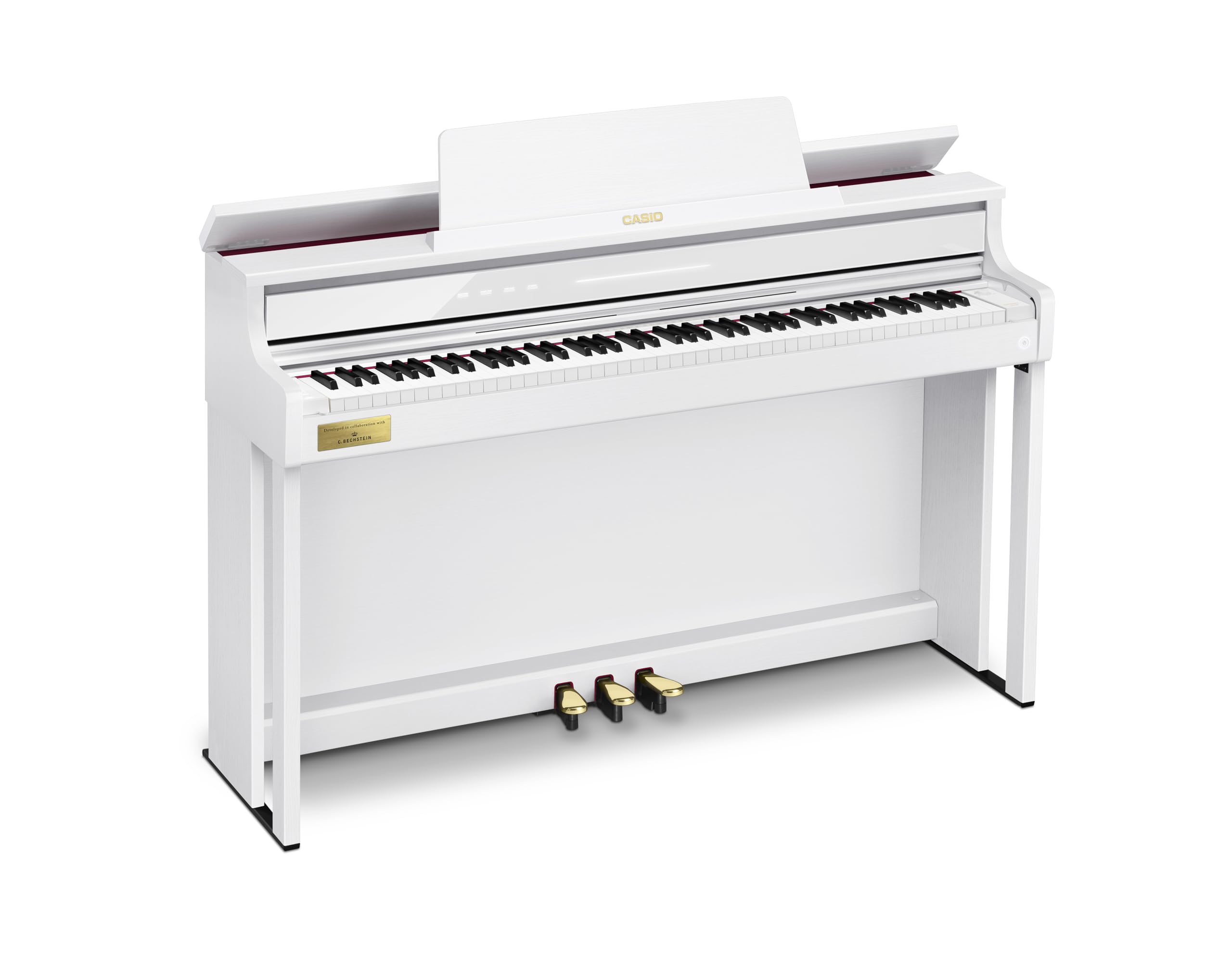 Casio Celviano AP-750 – 88-Key Digital Console Piano | Smart Hybrid Hammer Action Keyboard CELVIANO Edition | 39 Built In Tones | Black