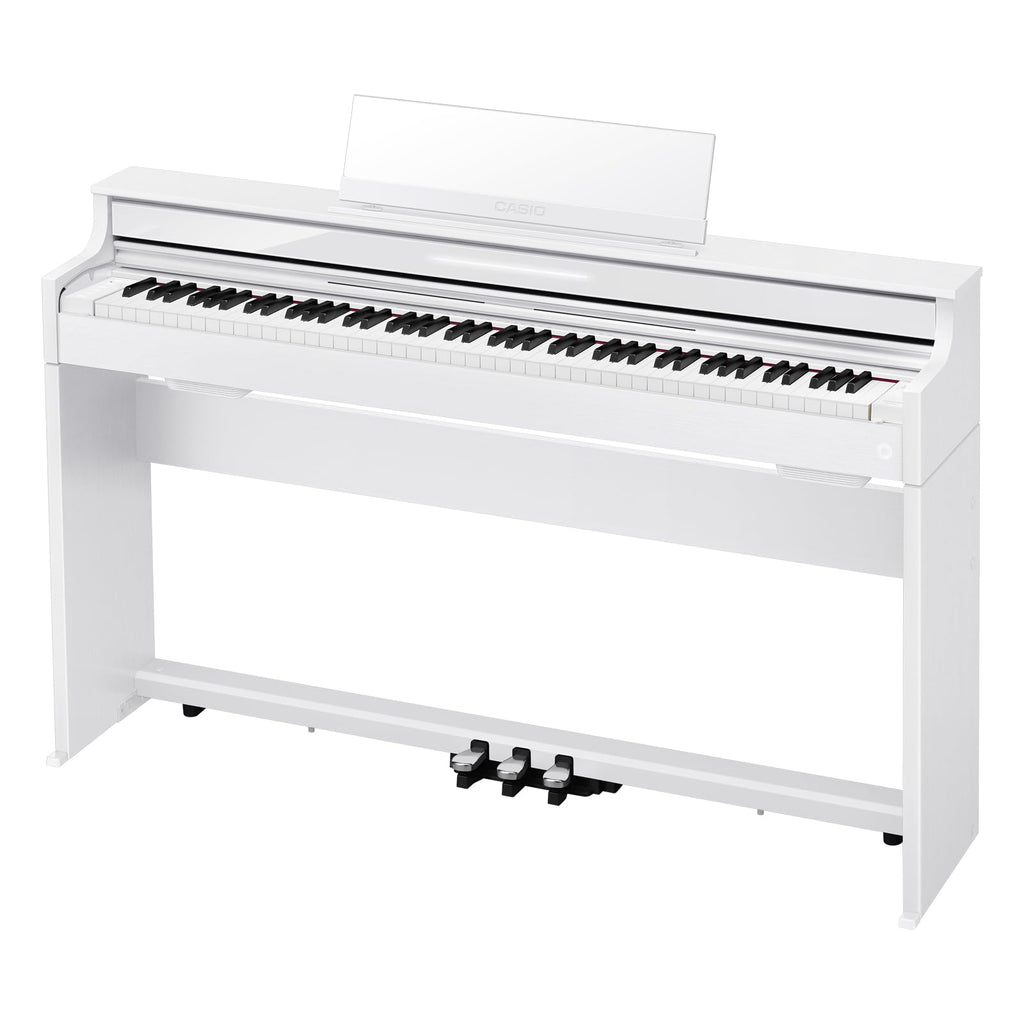 Casio AP-S200 CELVIANO 88-Key Digital Piano - Black Bundle with Furniture Bench, Headphones, Instructional Book, Austin Bazaar Instructional DVD, and Polishing Cloth