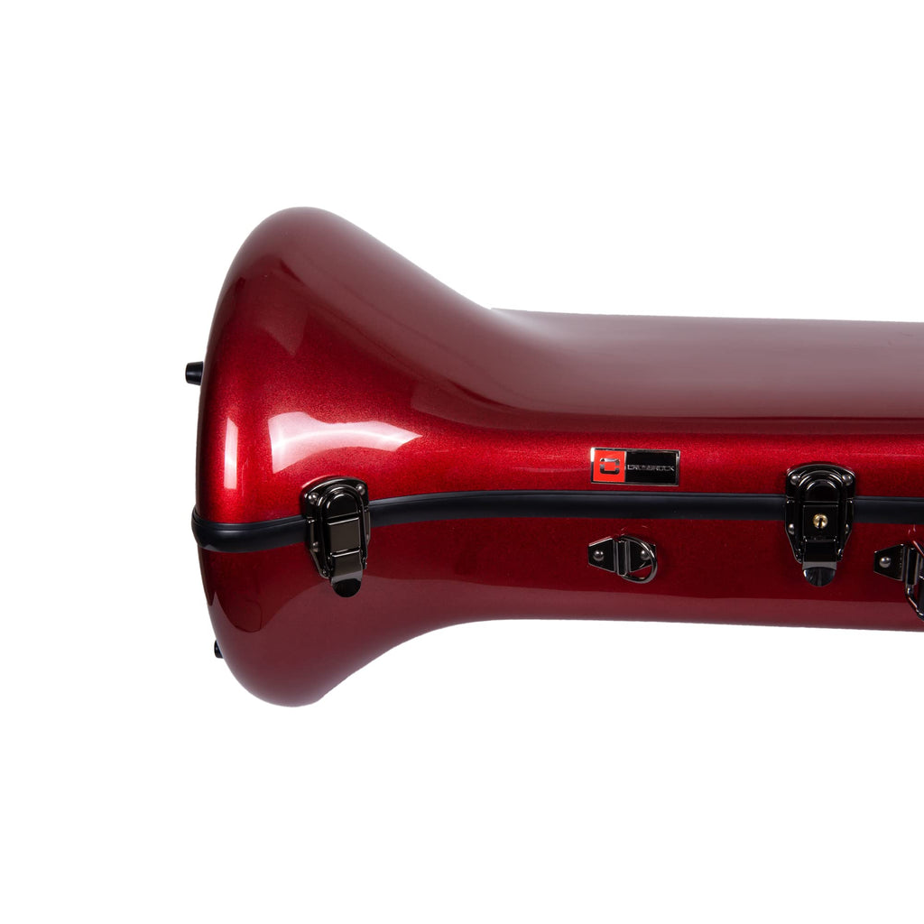Crossrock CRF1000TBBK F-Trigger or Straight Trombone Case- Fiberglass- Backpackable-Black